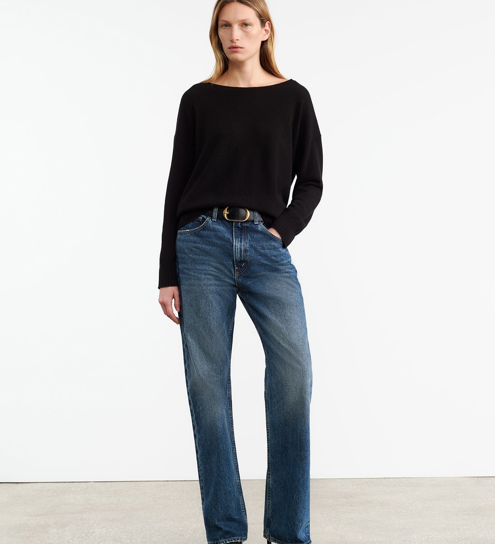Nili Lotan - BOYFRIEND CASHMERE SWEATER