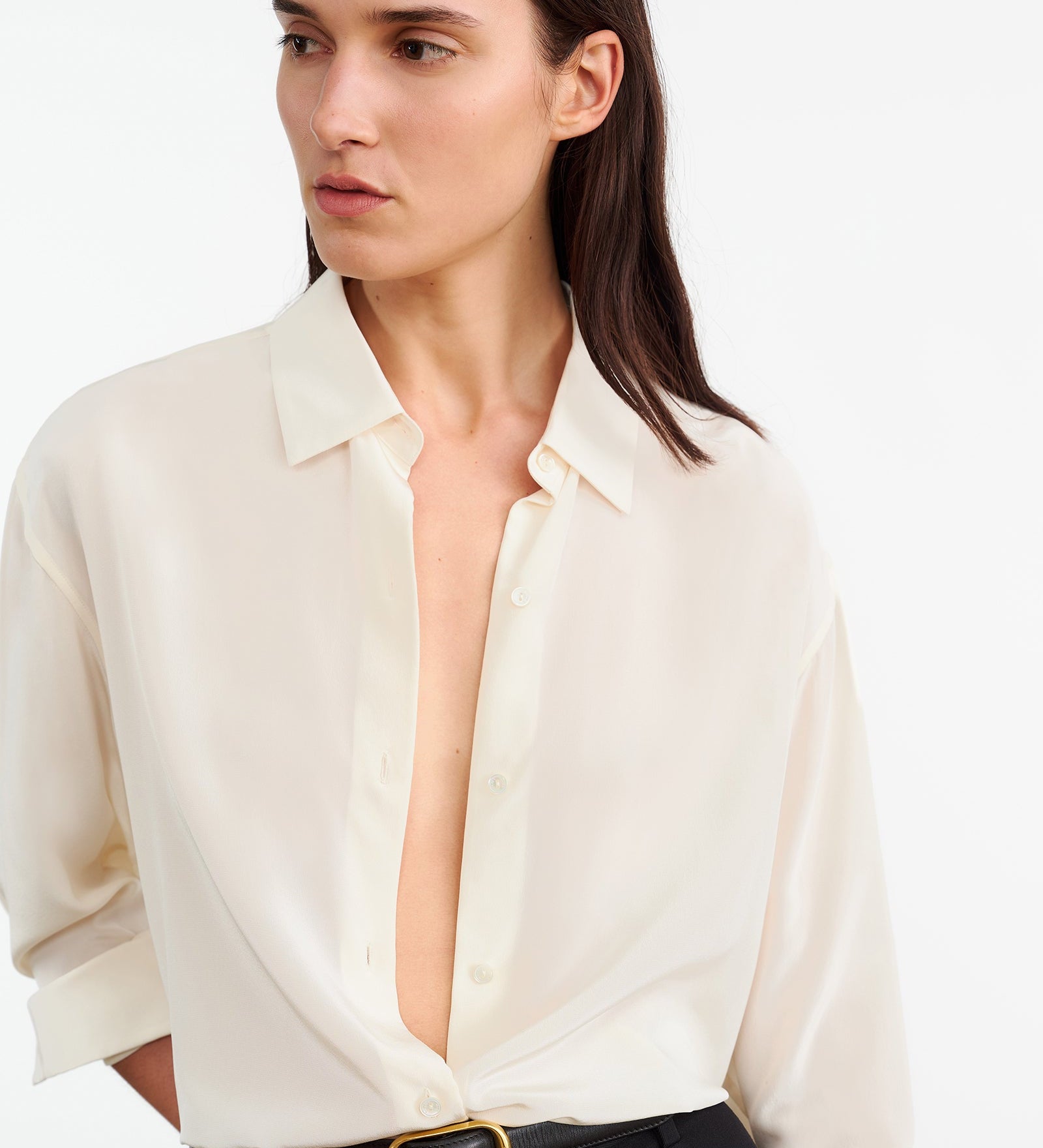Nili Lotan - JULIEN SILK BLOUSE