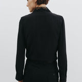 Nili Lotan - ZOLA LACE SILK SHIRT