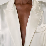 Nili Lotan - EVELINE SILK BLAZER