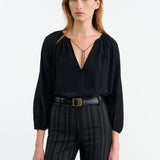 Nili Lotan - CRISTO SILK BLOUSE