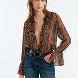 Nili Lotan - CECILY SILK BLOUSE