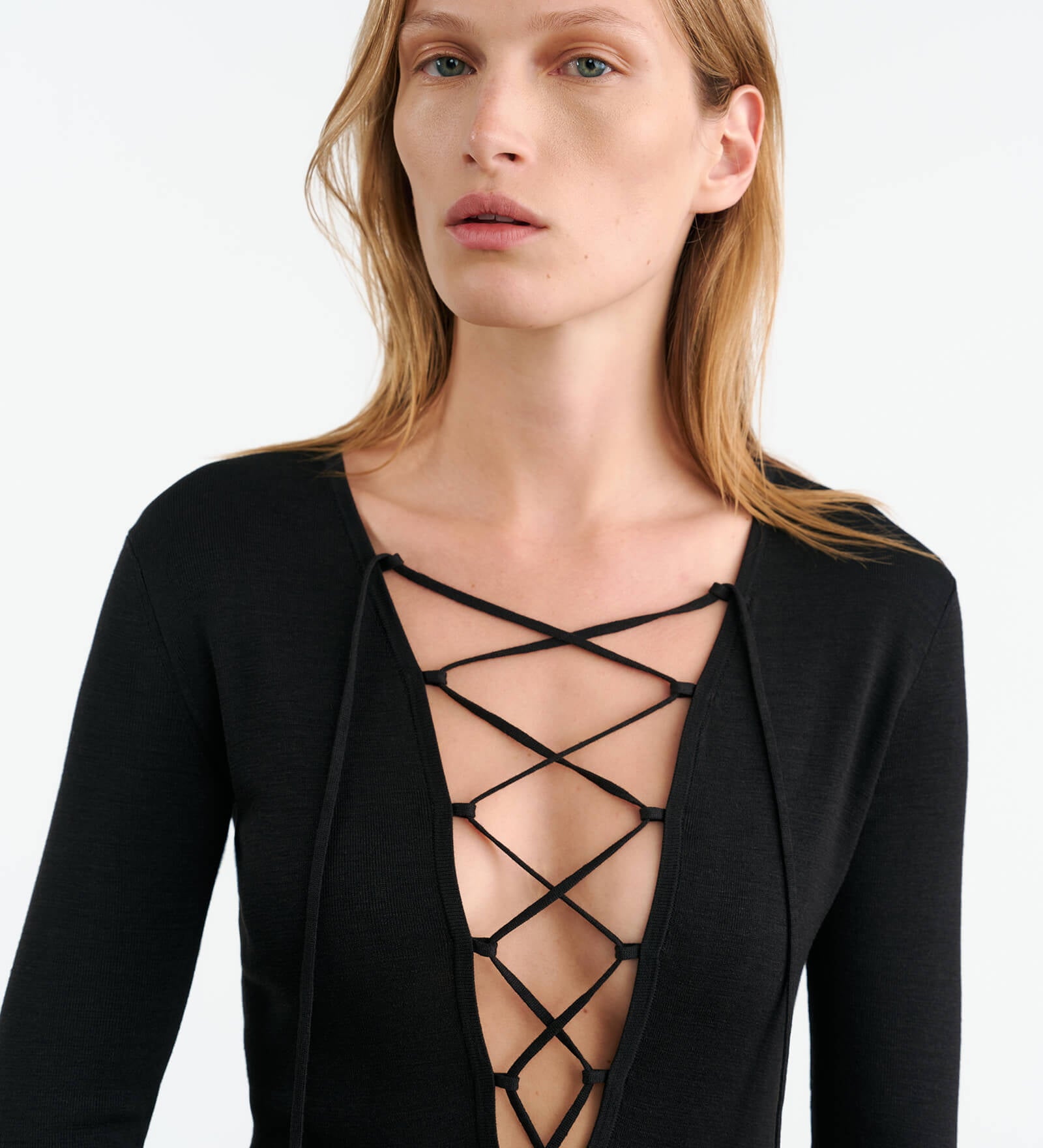 Nili Lotan - BOWIE SILK KNIT DRESS