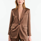 Nili Lotan - EVELINE SILK JACKET
