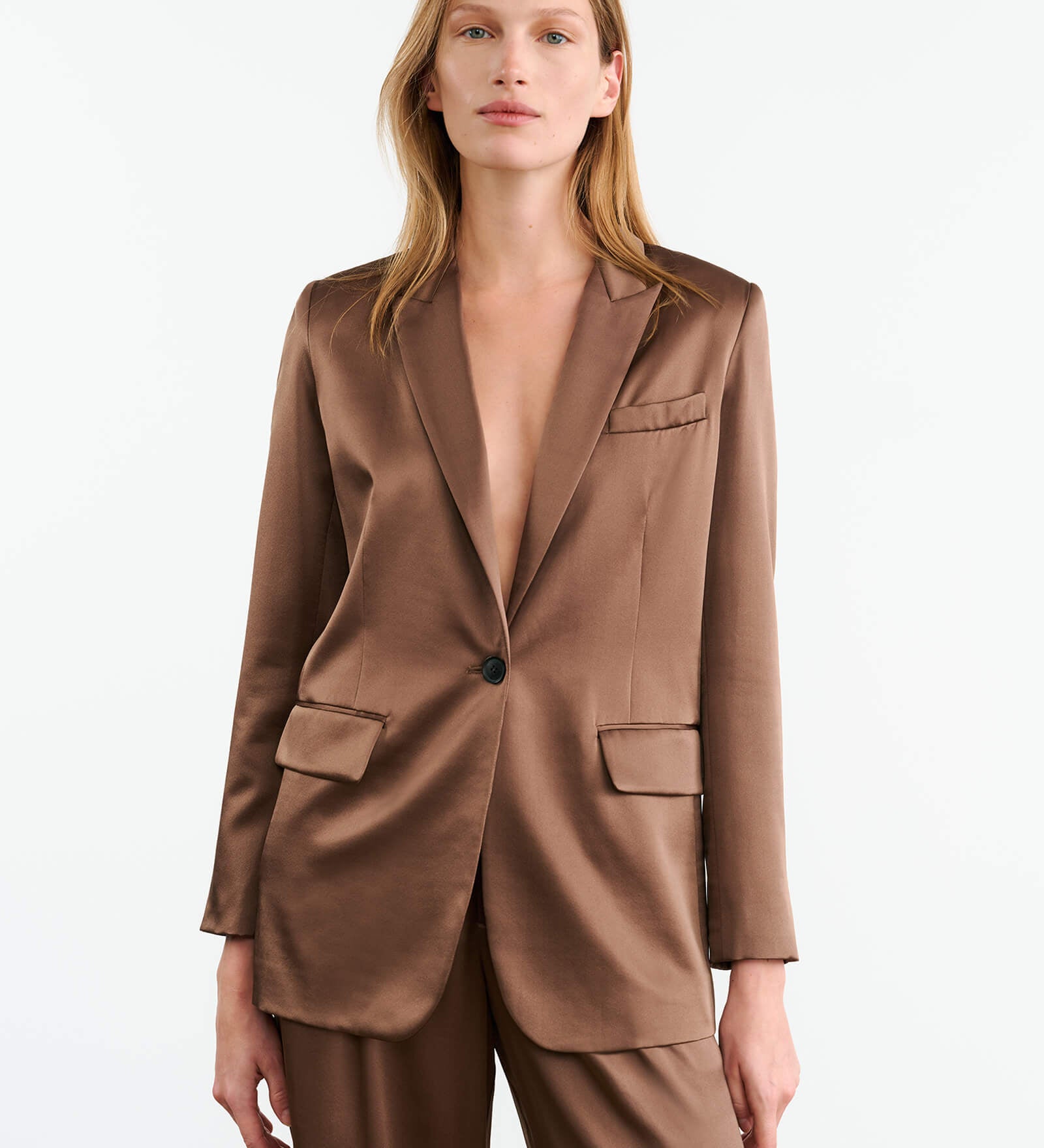 Nili Lotan - EVELINE SILK JACKET