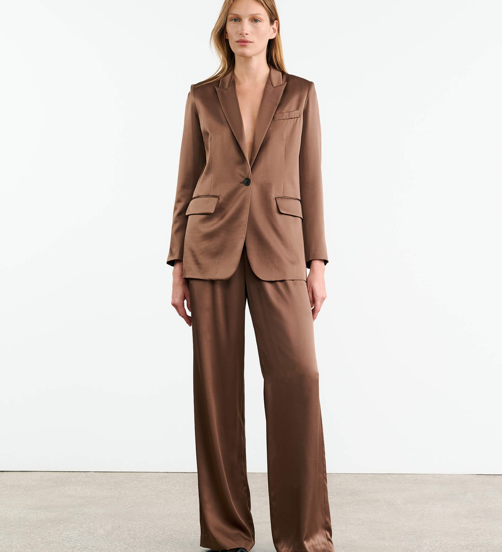 Nili Lotan - EVELINE SILK JACKET