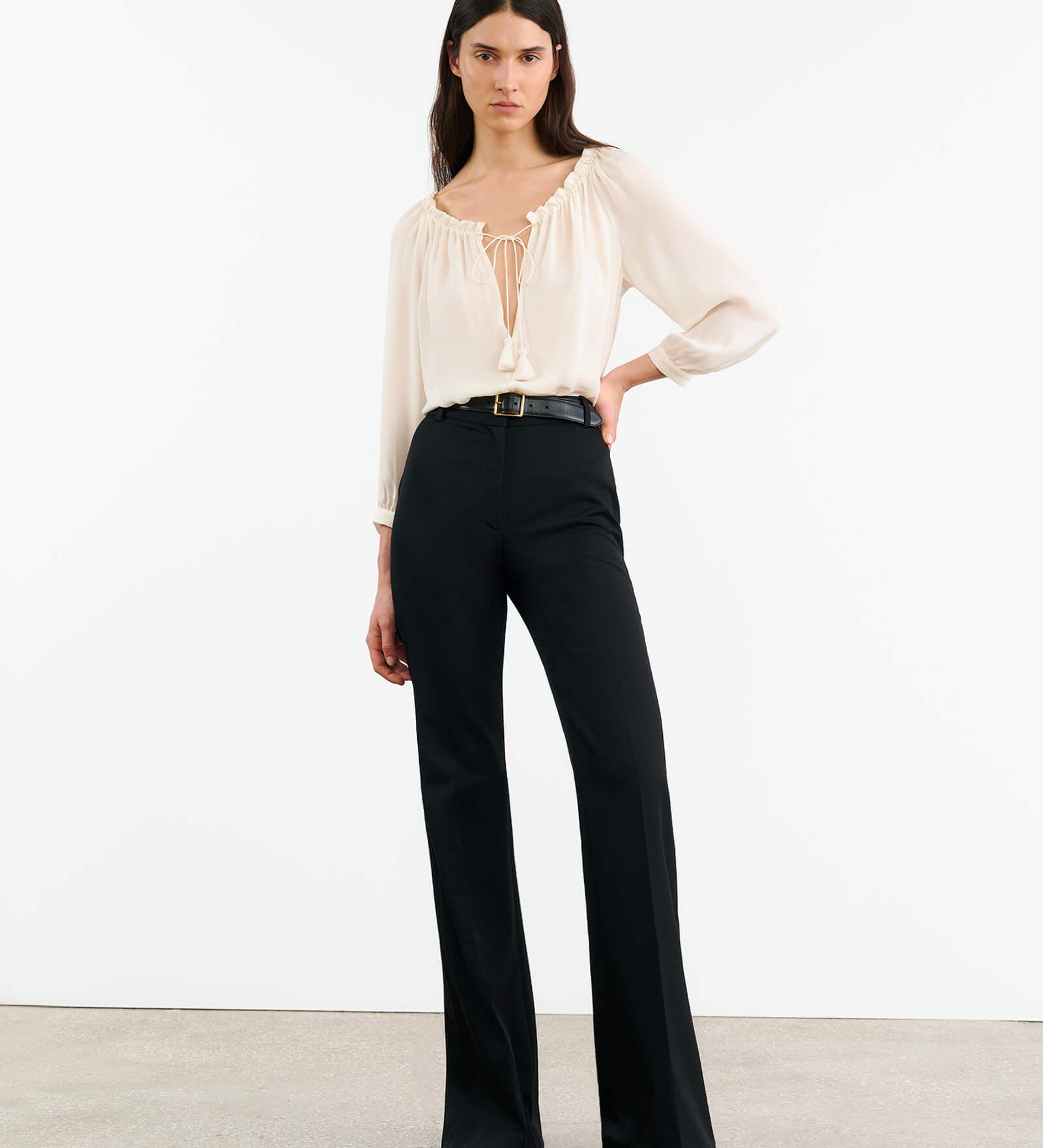 Nili Lotan - CARLEY SILK BLOUSE