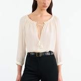 Nili Lotan - CARLEY SILK BLOUSE