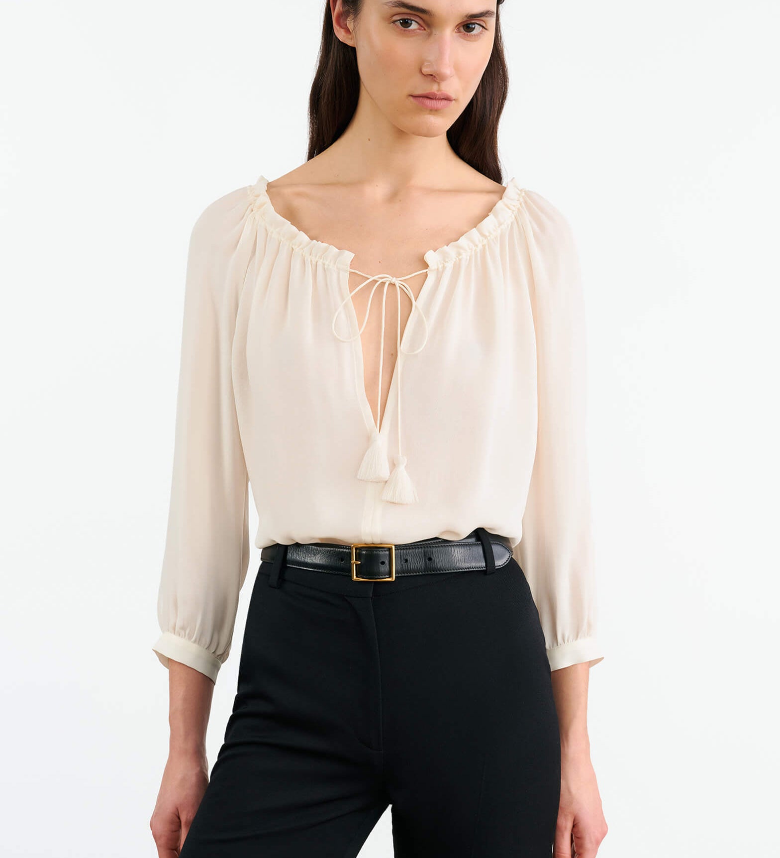 Nili Lotan - CARLEY SILK BLOUSE