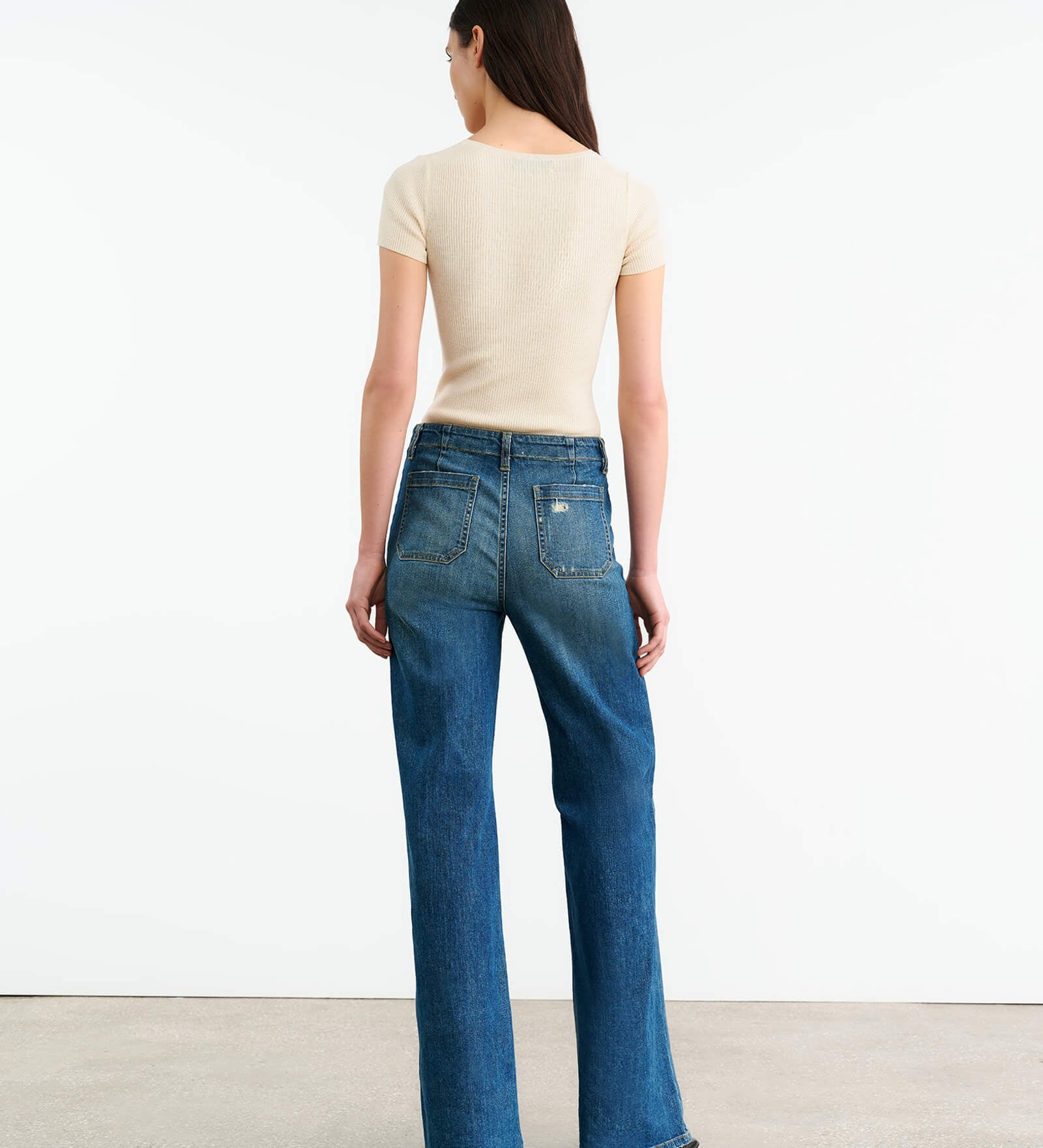 Nili Lotan - FLORENCE LACE UP JEAN