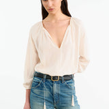 Nili Lotan - CRISTO SILK BLOUSE