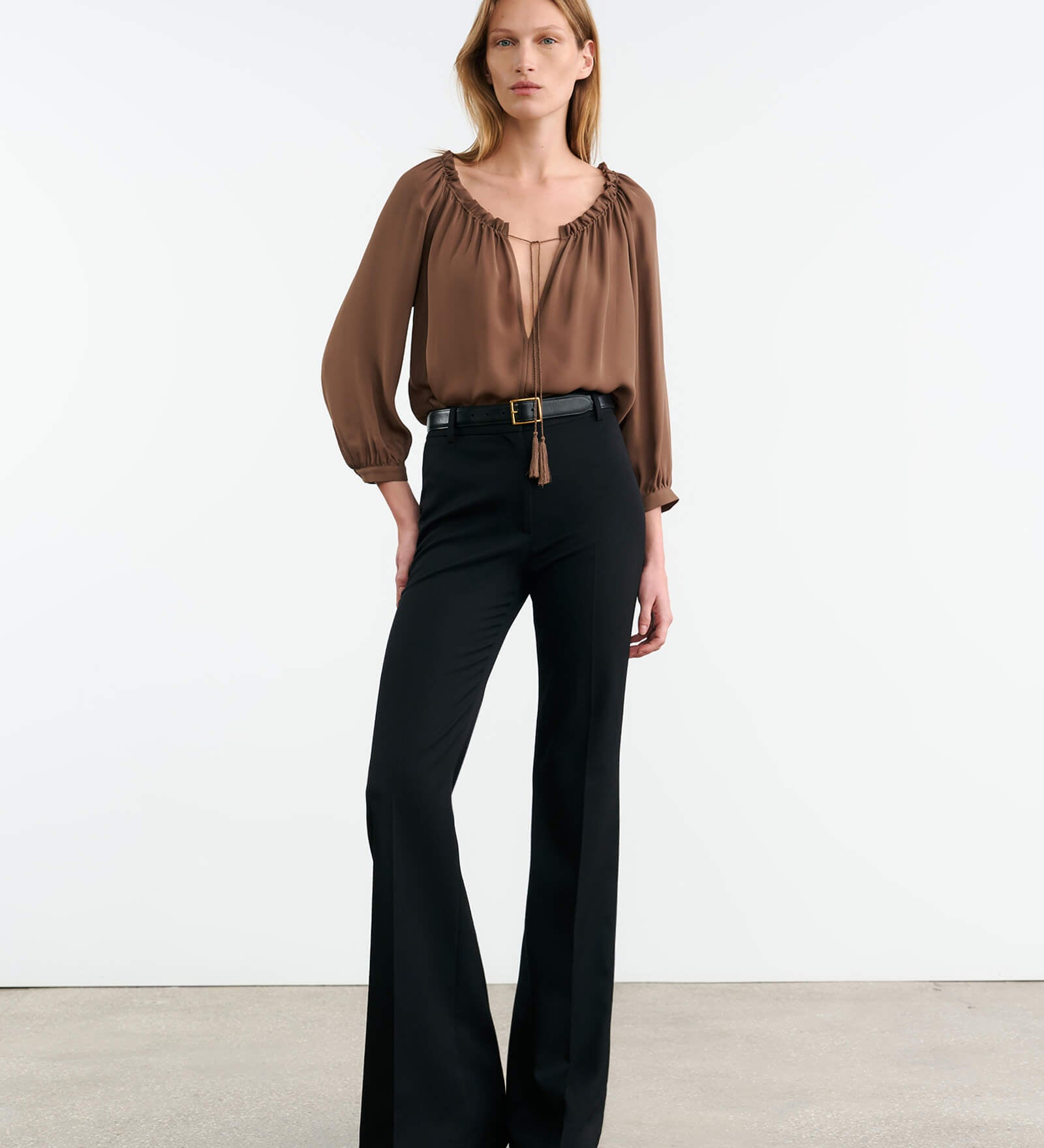 Nili Lotan - CARLEY SILK BLOUSE