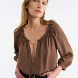 Nili Lotan - CARLEY SILK BLOUSE
