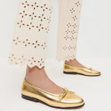 Loeffler Randall - Noelle Champagne Ballet Flat