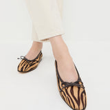 Loeffler Randall - Noelle Zebra Ballet Flat