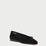 Loeffler Randall - Noelle Black Suede Ballet Flat