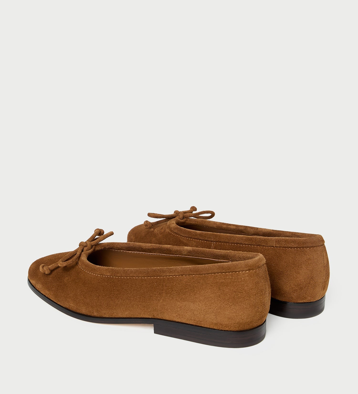 Loeffler Randall - Noelle Cacao Suede Ballet Flat