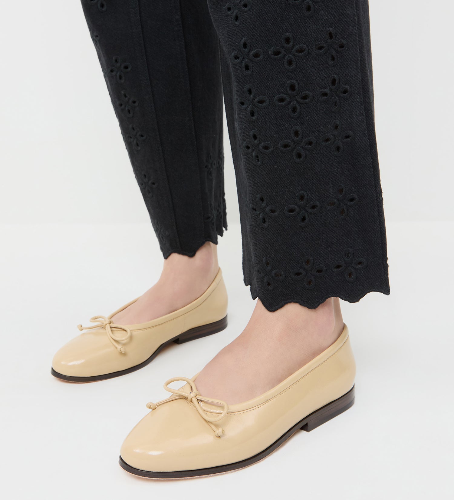 Loeffler Randall - Noelle Bisque Ballet Flat