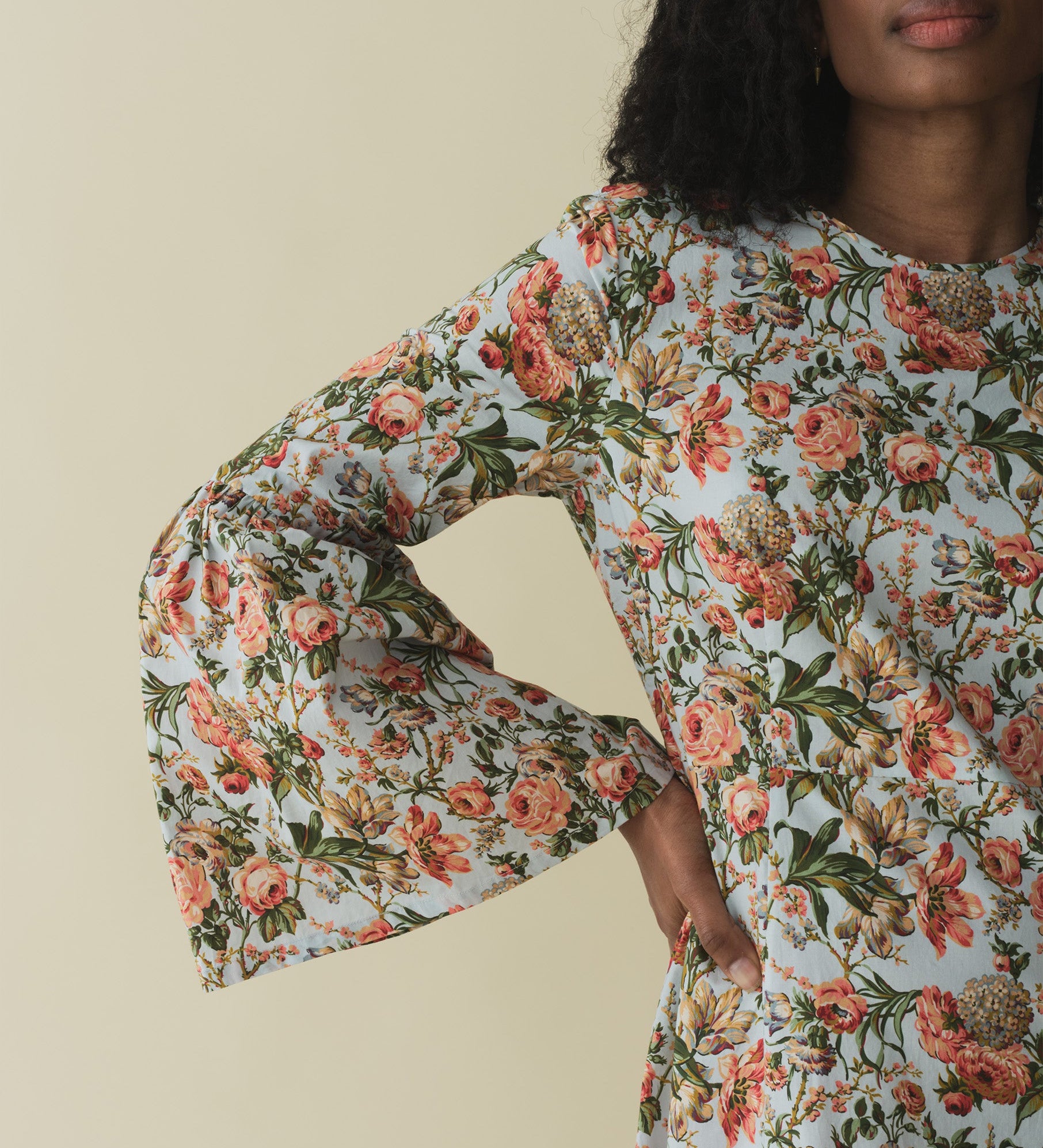 DÔEN - NOISETTE DRESS -- CALICO GARDEN