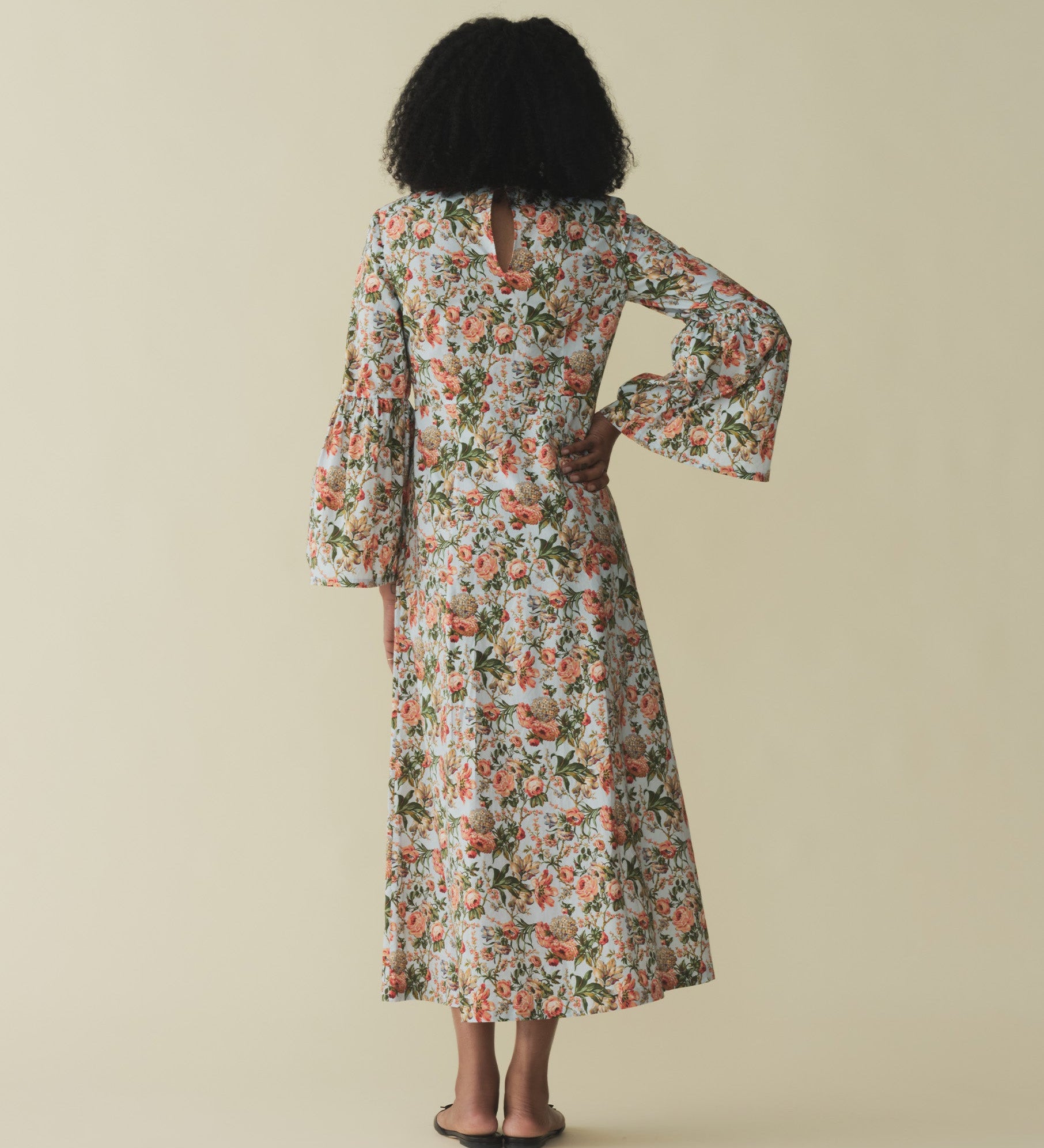DÔEN - NOISETTE DRESS -- CALICO GARDEN