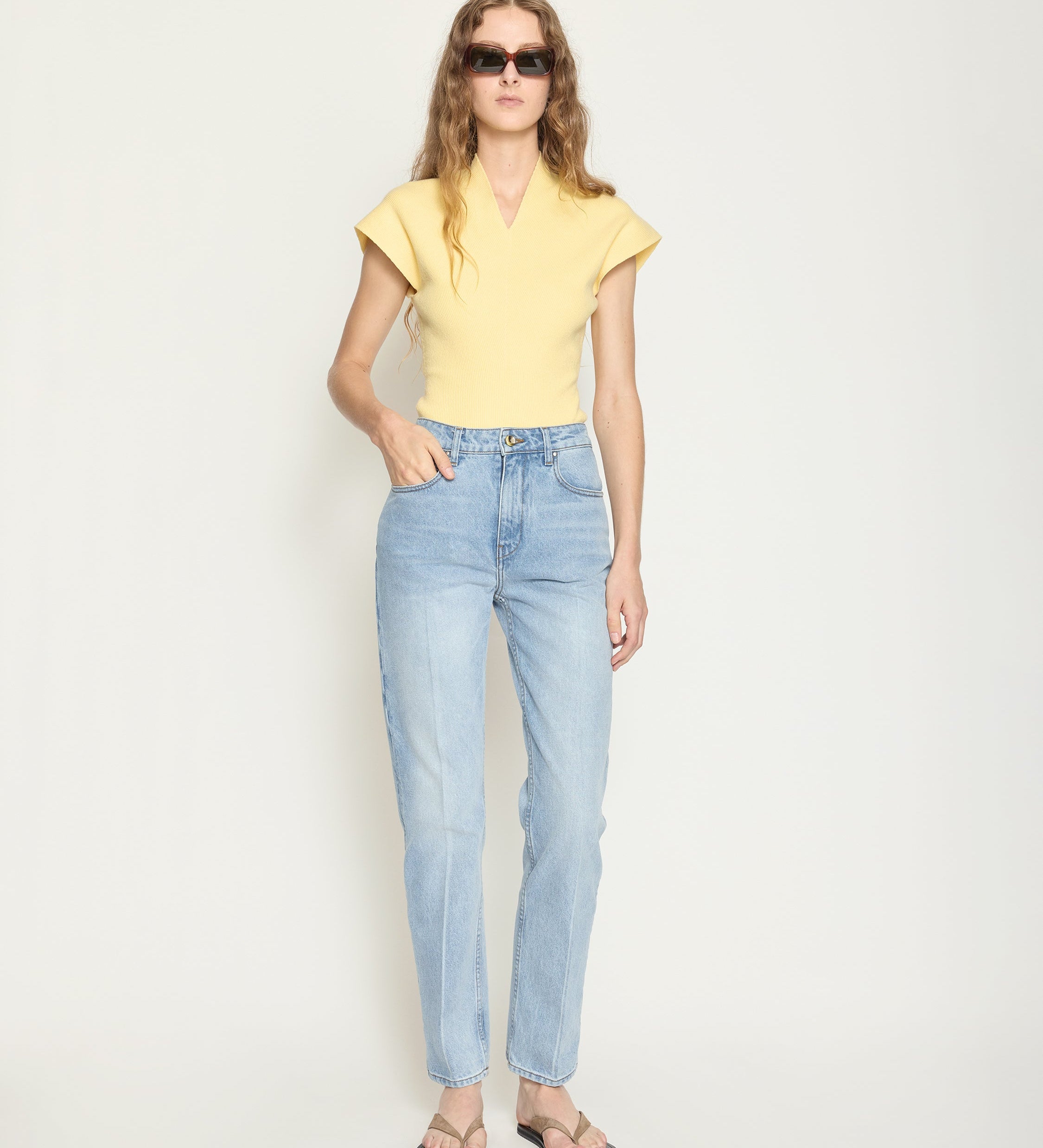 OSSOU - Sloane Top in Paglierino