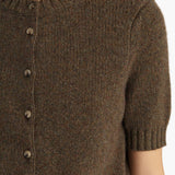 Khaite - Nora Cardigan in Artichoke