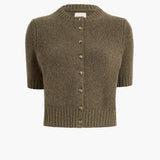 Khaite - Nora Cardigan in Artichoke
