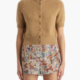 Khaite - Nora Cardigan in Biscotti