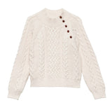 DÔEN - NORWOOD SWEATER -- CREAM