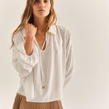Cartolina - Seneca Blouse - White