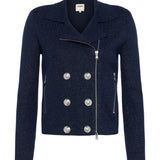L'AGENCE - Chia Knit Biker Jacket