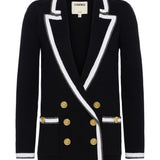 L'AGENCE - Kenji Oversized Knit Blazer