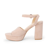L'AGENCE - Andree Suede Platform Sandal