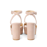 L'AGENCE - Andree Suede Platform Sandal