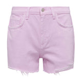 L'AGENCE - Beck Raw-Hem Denim Short