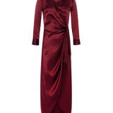 L'AGENCE - Kadi Silk Wrap Dress
