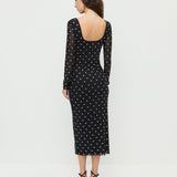 Loeffler Randall - Nuri Mesh Dress