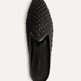 Le Monde Beryl - Venetian Mule / Black Mesh Crystals