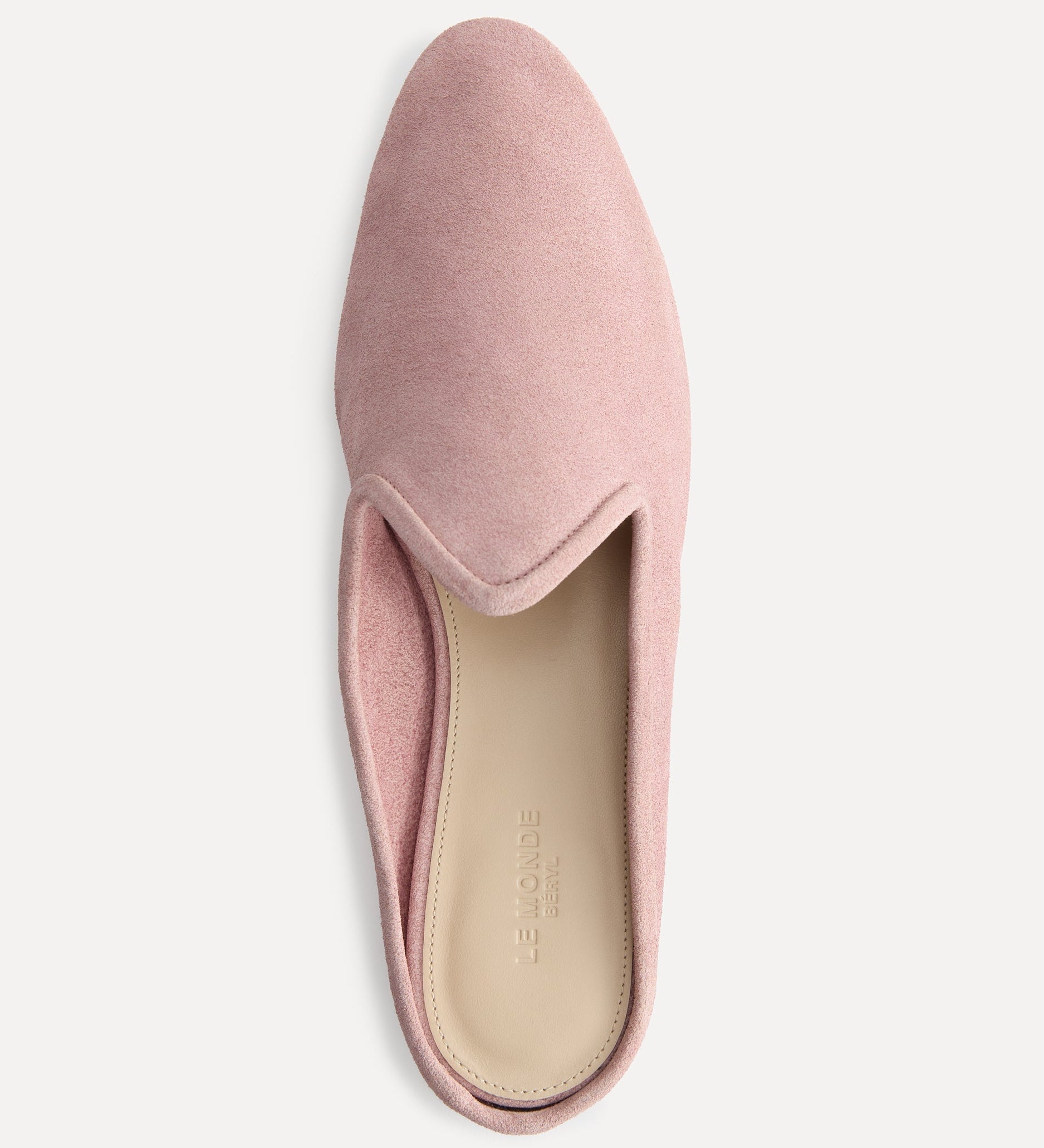 Le Monde Beryl - Venetian Mule / Rosa Suede