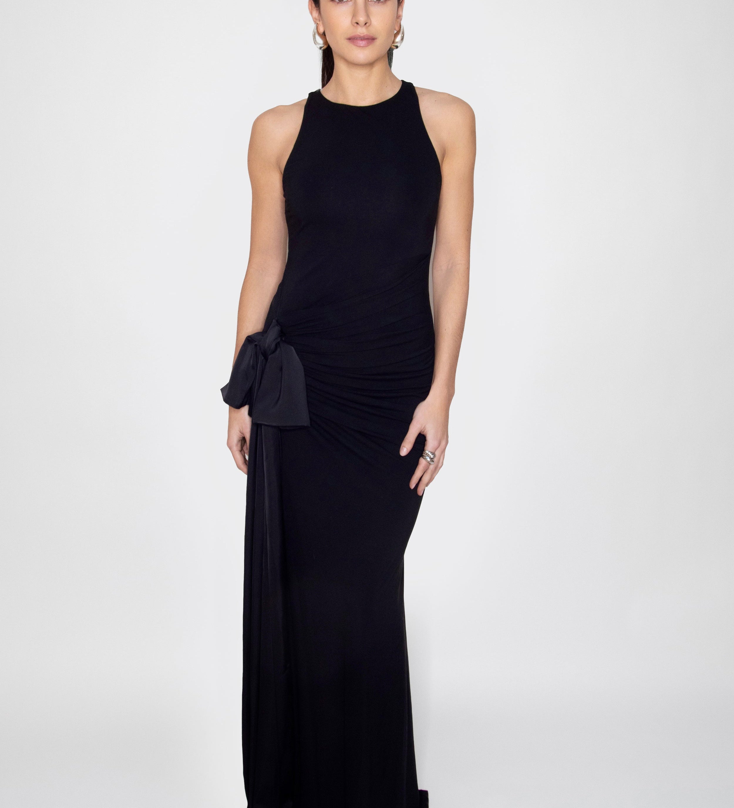 L'AGENCE - Frost Shirred Gown