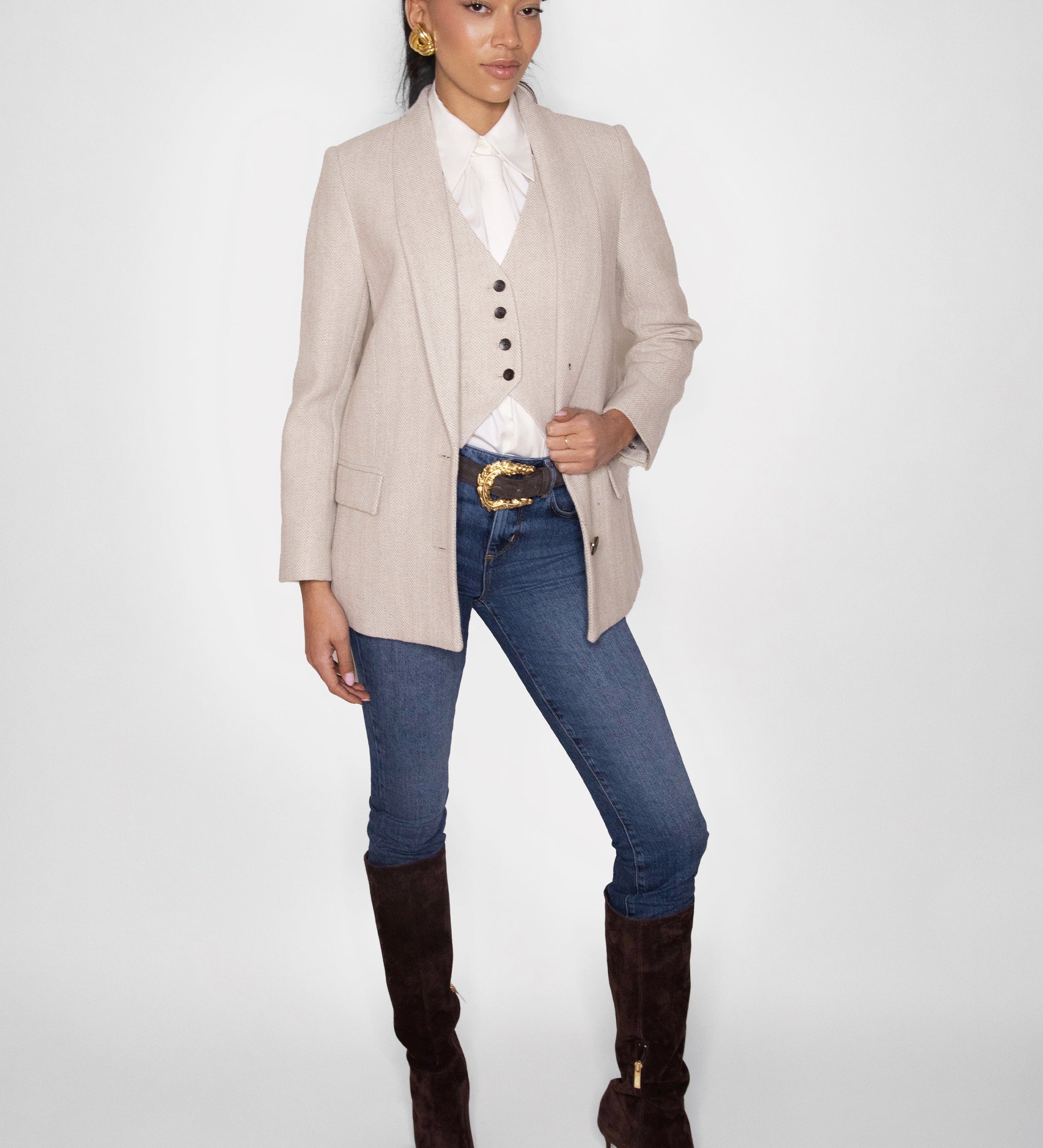 L'AGENCE - Wren Neck - Tie Top