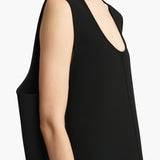 Khaite - Nyona Dress in Black