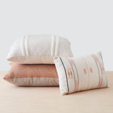 The Citizenry - Dhara Leather Square Pillow