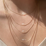 Kinn - Petite North Star Diamond Necklace