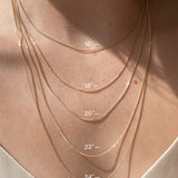 Kinn - North Star Necklace Diamond