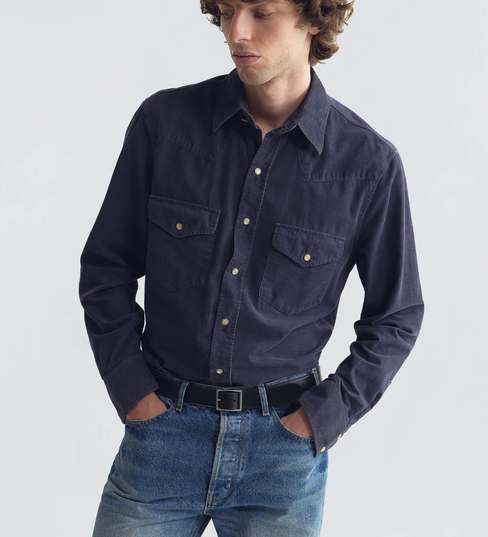 Nili Lotan - TRAVIS CORDUROY SHIRT