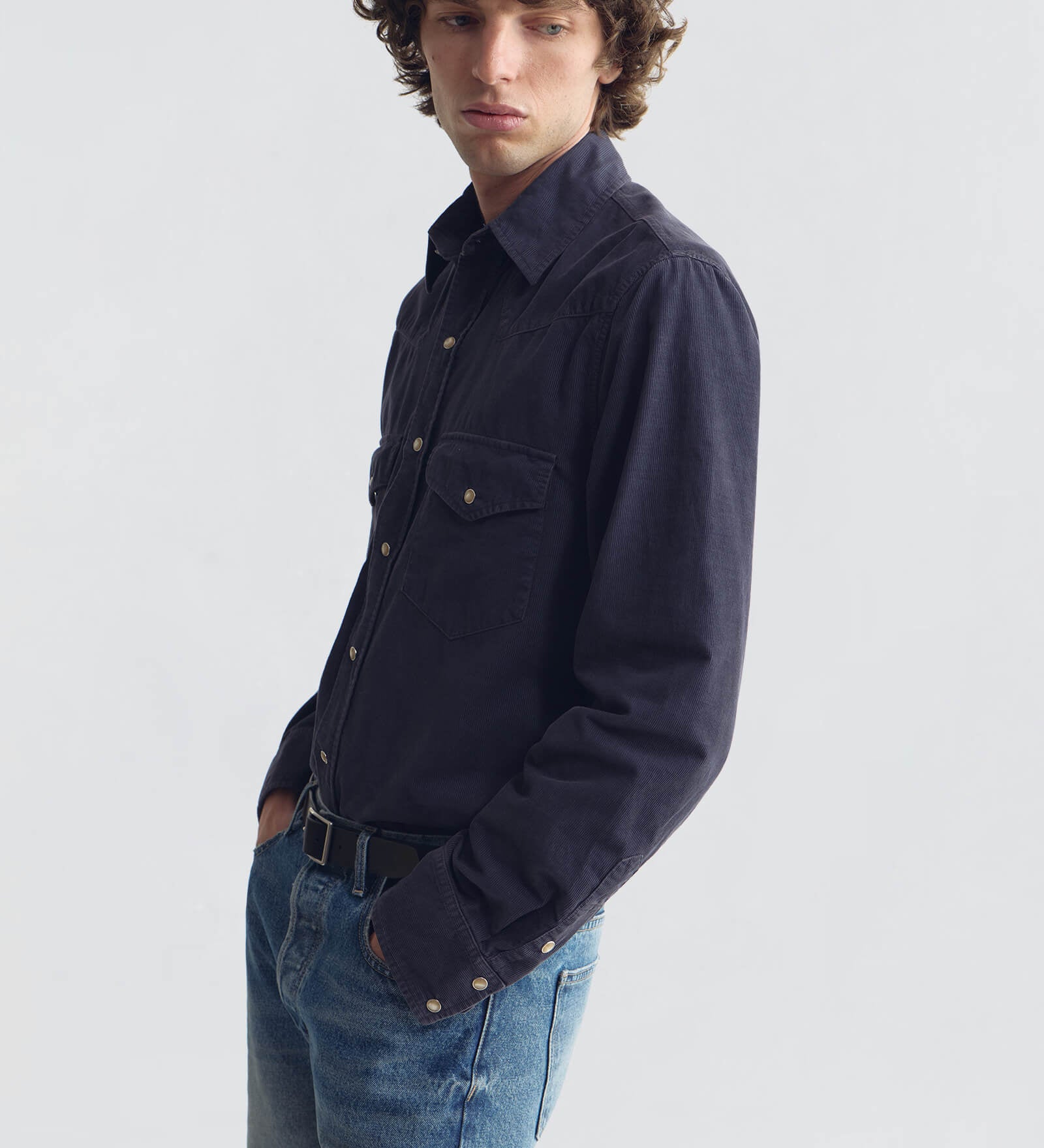 Nili Lotan - TRAVIS CORDUROY SHIRT