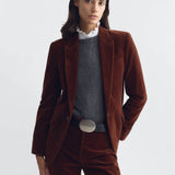 Nili Lotan - ANABEL VELVET TAILORED JACKET