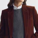 Nili Lotan - ANABEL VELVET TAILORED JACKET