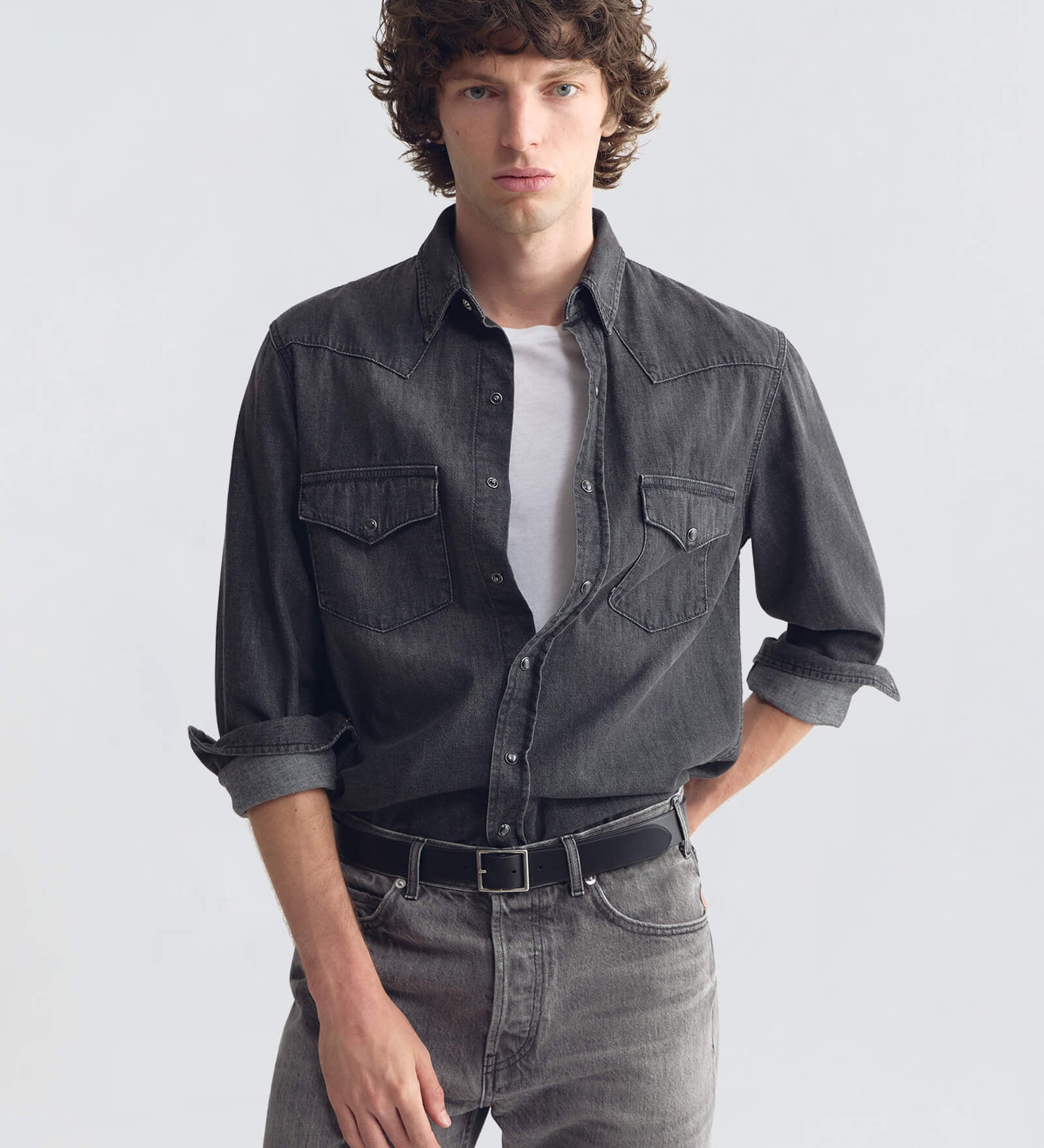 Nili Lotan - TRAVIS DENIM SHIRT